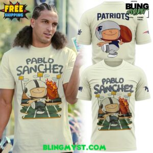New England Patriots GOAT Pablo Sanchez T-Shirt
