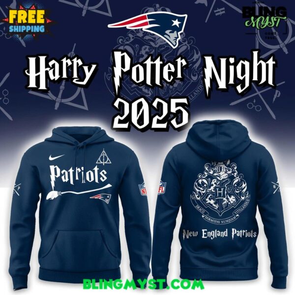 New England Patriots x Harry Potter Night 2025 Hoodie