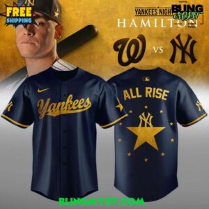 New York Yankees Hamilton Night 2025 Baseball Jersey