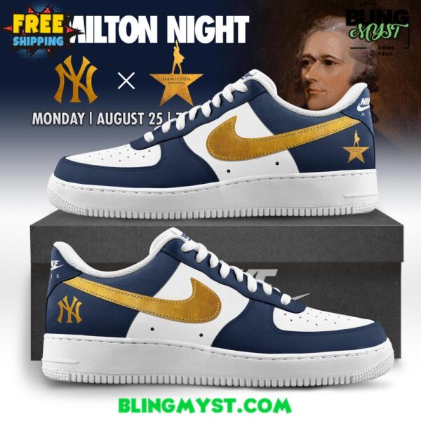 New York Yankees Hamilton Night 2025 Nike Air Force 1