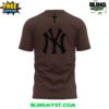 New York Yankees Jesus Won Limited Brown T Shirt 3
