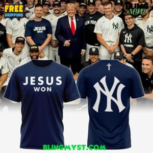 New York Yankees Jesus Won Special T-Shirt