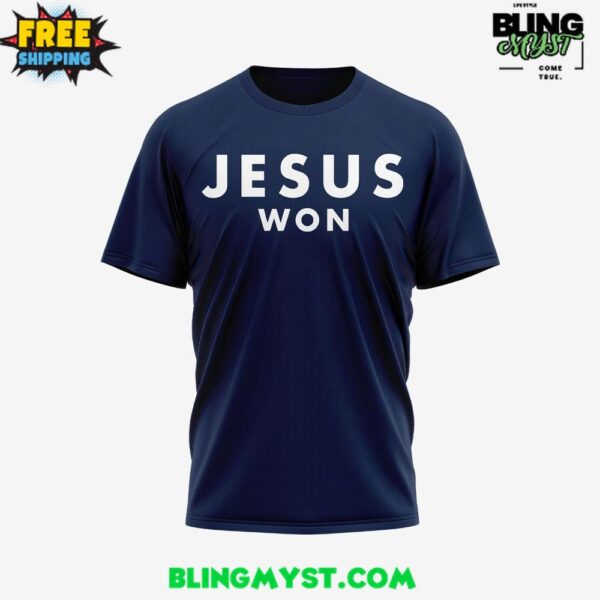 New York Yankees Jesus Won Special T-Shirt
