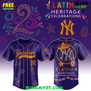 New York Yankees Latino Heritage Celebration Special Baseball Jersey