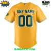 Oakland Athletics 2026 Sacramento Gold Baseball Jersey 2 Oakland Athletics 2026 Sacramento Gold Baseball Jersey 3
