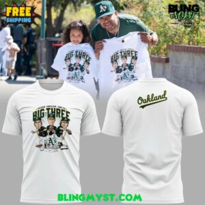Oakland Athletics Big Three Special T-Shirt