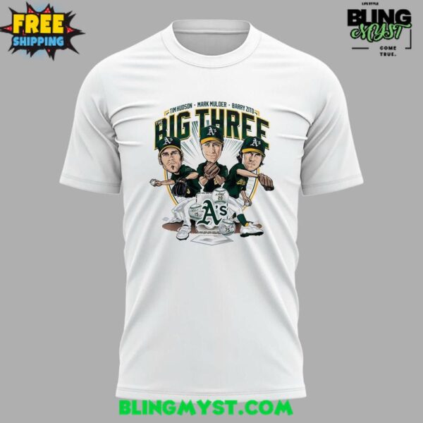 Oakland Athletics Big Three Special T-Shirt