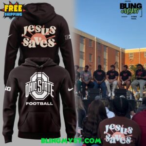Ohio State Football Jesus Saves Special Edition Hoodie