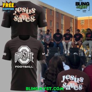 Ohio State Football Jesus Saves Special Edition T-Shirt