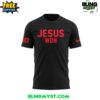 Ohio State Football Jesus Won Black T Shirt 2