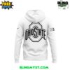 Ohio State Football Jesus Won White Hoodie 3