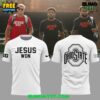 Ohio State Football Jesus Won White T Shirt 1