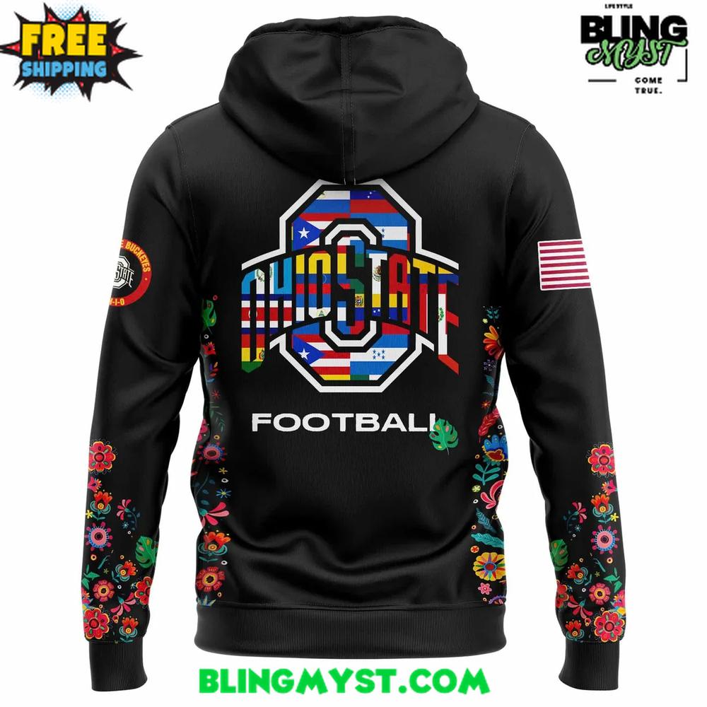 Ohio State Football National Hispanic Heritage 2025 Hoodie Ohio State Football National Hispanic Heritage 2025 Hoodie