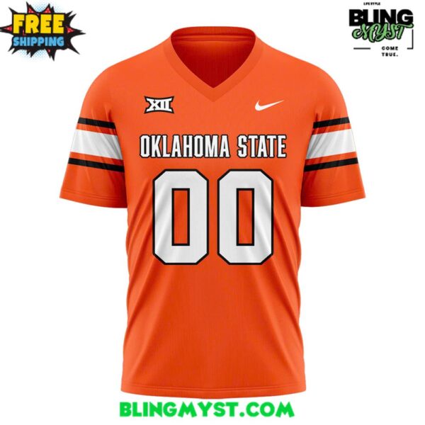 Oklahoma State New Uniforms 2025 Nike Football Jersey