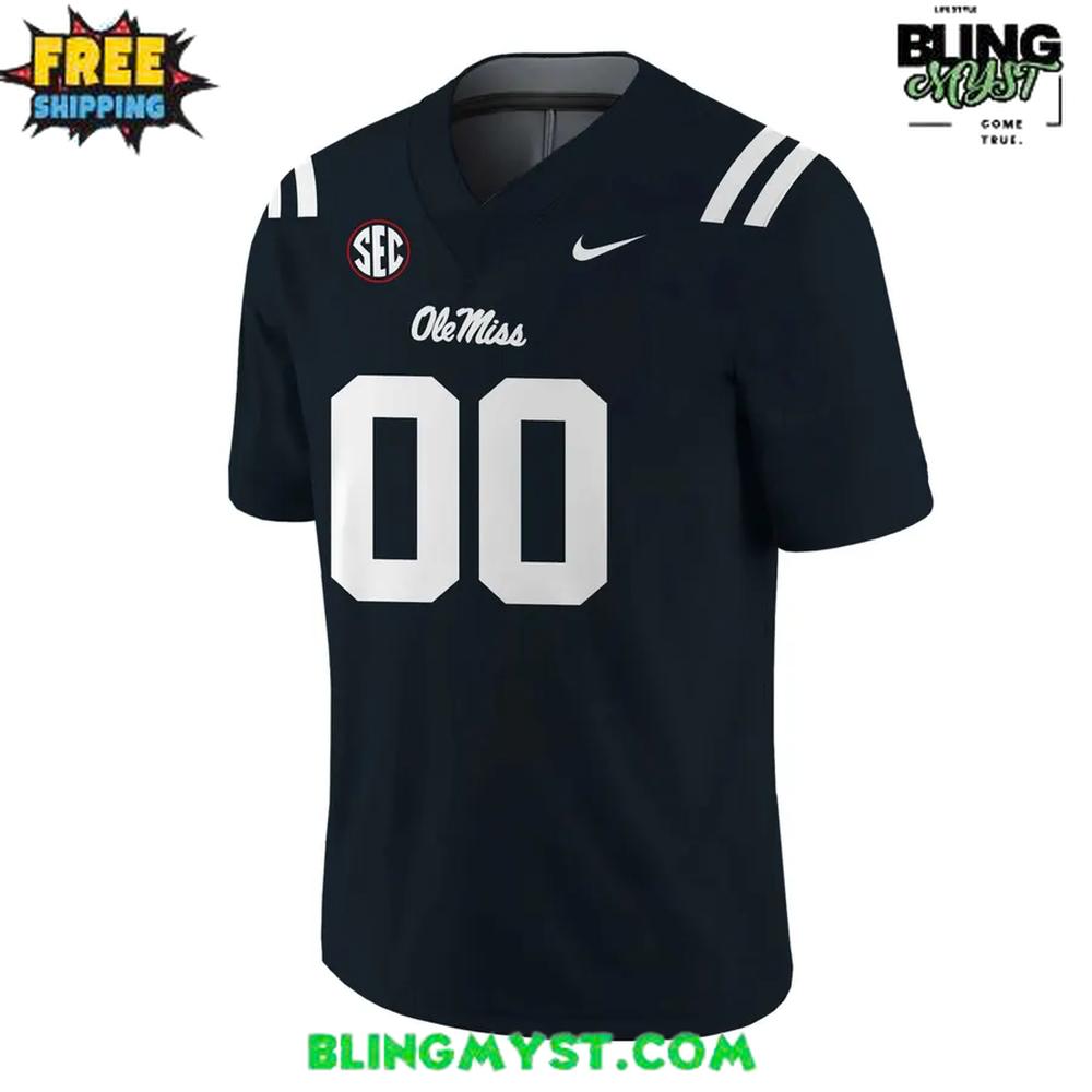 Ole Miss Rebels Dark Mode Gameday Night Football Jersey Ole Miss Rebels Dark Mode Gameday Night Football Jersey