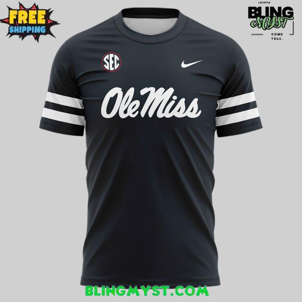 Ole Miss Rebels Football Dark Mode Gameday Night T-Shirt Ole Miss Rebels Football Dark Mode Gameday Night T-Shirt