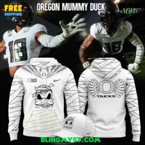 Oregon Ducks Mummy Duck 2025-2026 Hoodie