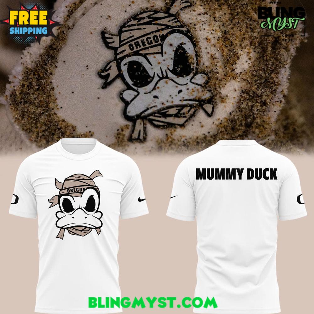 Oregon Ducks Mummy Duck 2025 T-Shirt Oregon Ducks Mummy Duck 2025 T-Shirt