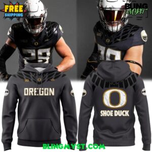 Oregon Ducks Shoe Duck Game 2025 Hoodie