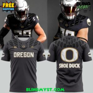 Oregon Ducks Shoe Duck Game 2025 T-Shirt