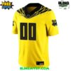 Oregon Ducks Stomp Out Cancer Limited Football Jersey 2