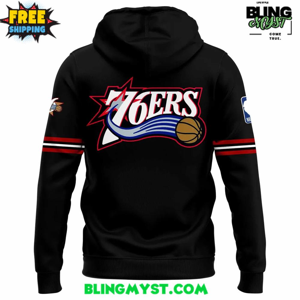 Philadelphia 76ers 2025-2026 Hardwood Classic Hoodie Philadelphia 76ers 2025-2026 Hardwood Classic Hoodie