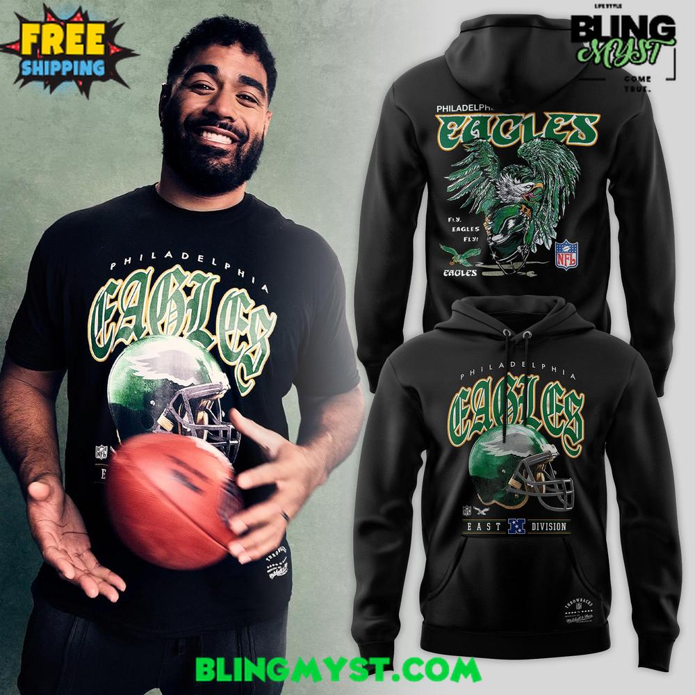 Philadelphia Eagles Classic Helmet East Division NFL Hoodie Philadelphia Eagles Classic Helmet East Division NFL Hoodie
