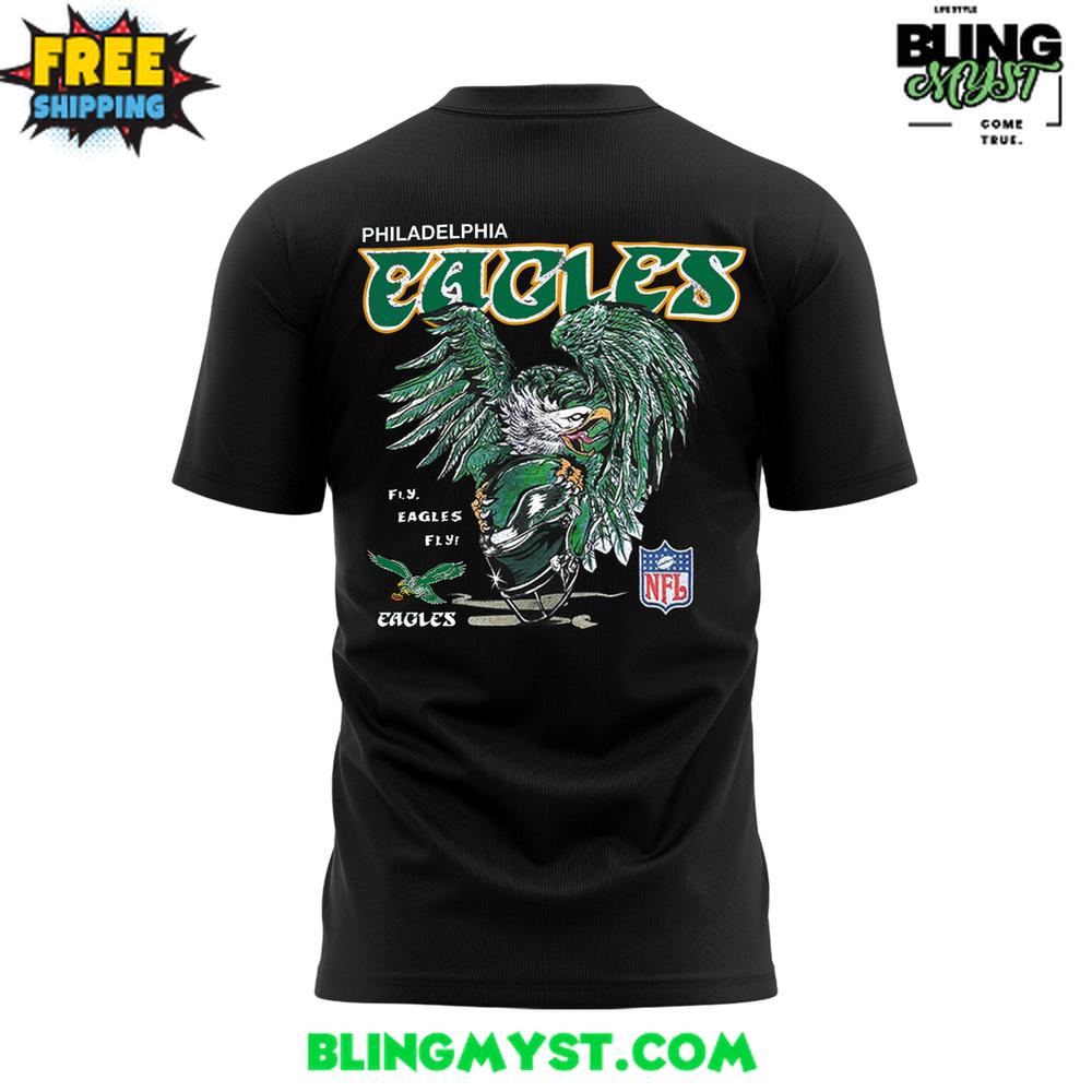Philadelphia Eagles Classic Helmet East Division NFL T-shirt Philadelphia Eagles Classic Helmet East Division NFL T-shirt