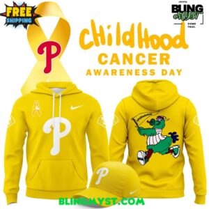 Philadelphia Phillies Childhood Cancer Awareness Day 2025 Hoodie
