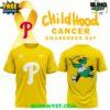 Philadelphia Phillies Childhood Cancer Awareness Day 2025 T Shirt 1