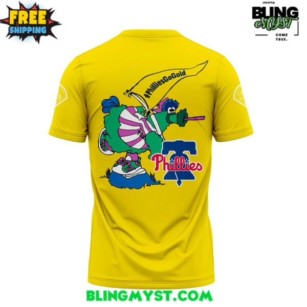 Philadelphia Phillies Childhood Cancer Awareness Day 2025 T-Shirt