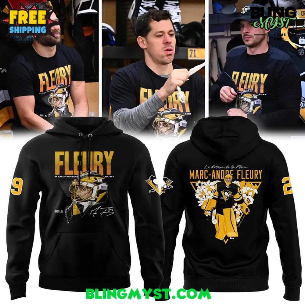 Pittsburgh Penguins Marc-Andre Fleury Special Hoodie Pittsburgh Penguins Marc-Andre Fleury Special Hoodie
