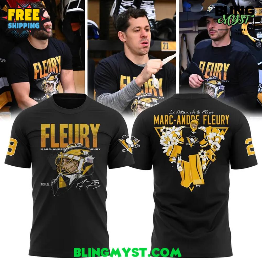 Pittsburgh Penguins Marc-Andre Fleury Special T-Shirt Pittsburgh Penguins Marc-Andre Fleury Special T-Shirt