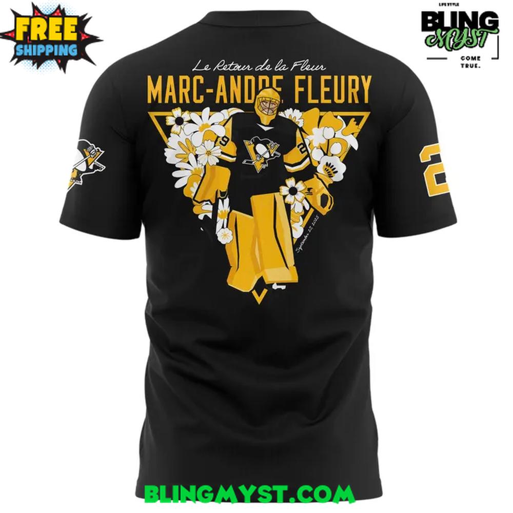 Pittsburgh Penguins Marc-Andre Fleury Special T-Shirt Pittsburgh Penguins Marc-Andre Fleury Special T-Shirt