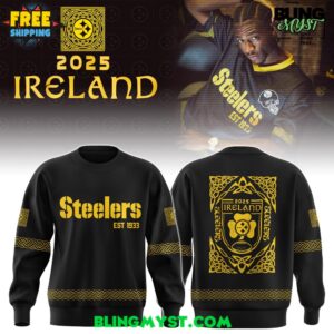 Pittsburgh Steelers Ireland 2025 Sweatshirt