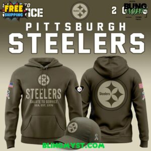 Pittsburgh Steelers NFL Salute To Service 2025 Hoodie