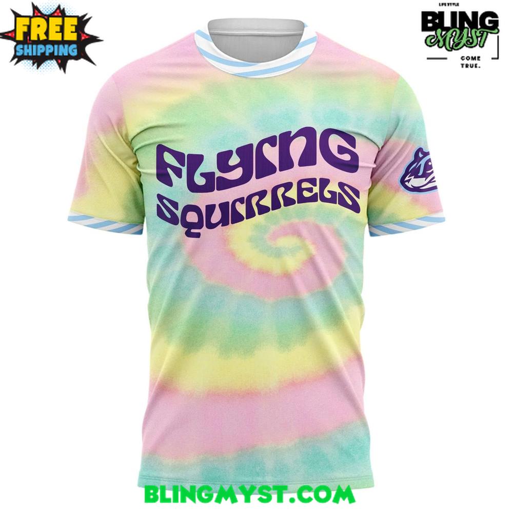 Richmond Flying Squirrels Grateful Dead Night Edition T-Shirt Richmond Flying Squirrels Grateful Dead Night Edition T-Shirt