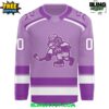 Roanoke Rail Yard Dawgs Stick it to Cancer 2025 Hockey Jersey 1 Roanoke Rail Yard Dawgs Stick it to Cancer 2025 Hockey Jersey 2