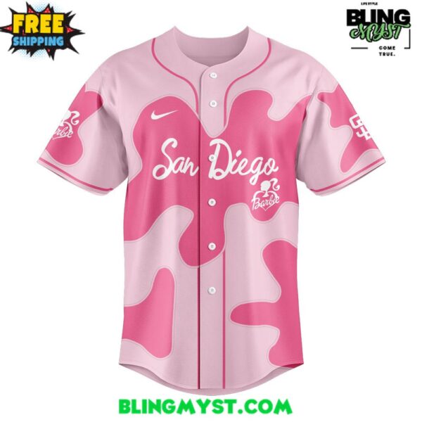 San Diego Padres Barbie Game Day Limited Baseball Jersey