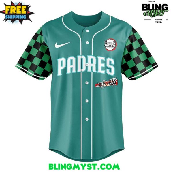 San Diego Padres Demon Slayer Special Edition Baseball Jersey