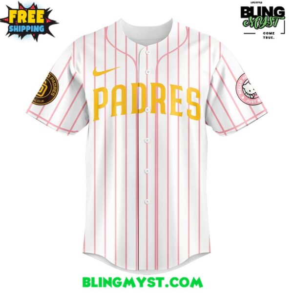 San Diego Padres Hello Kitty Limited Baseball Jersey
