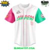 San Diego Padres Hello Kitty Limited Baseball Jersey 2