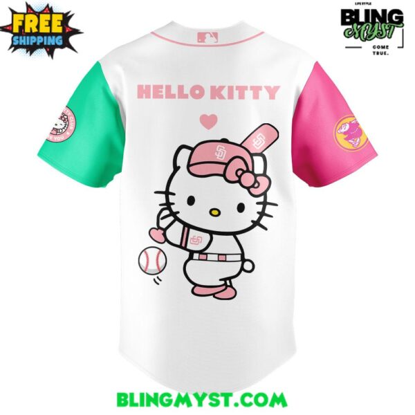 San Diego Padres Hello Kitty Limited Baseball Jersey
