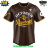 San Diego Padres October Baseball 2025 MLB Postseason Baseball Jersey 4 San Diego Padres October Baseball 2025 MLB Postseason Baseball Jersey 5