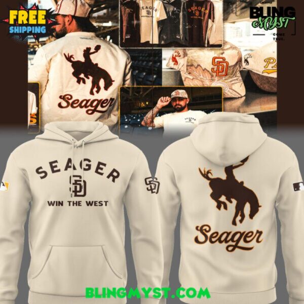San Diego Padres x Seager Win The West Hoodie