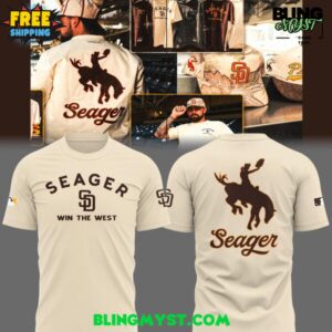 San Diego Padres x Seager Win The West T-Shirt