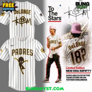 San Diego Padres x Tom Delonge Night 2025 Baseball Jersey