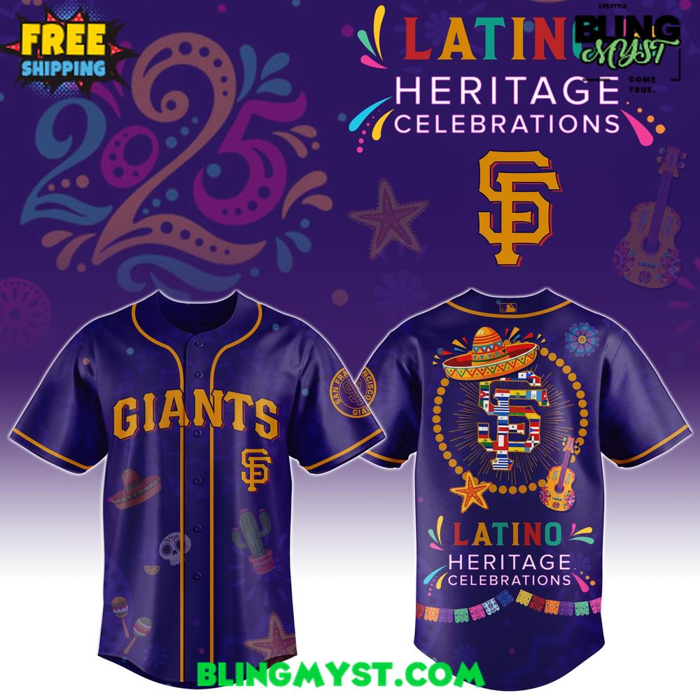 San Francisco Giants Latino Heritage Celebration Special Baseball Jersey San Francisco Giants Latino Heritage Celebration Special Baseball Jersey
