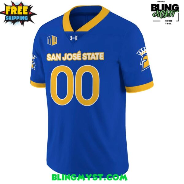 San Jose State Spartans New Uniforms 2025-2026 Football Jersey