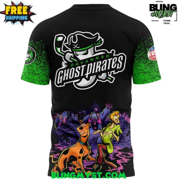 Savannah Ghost Pirates x Scooby-Doo Night 2025 T-Shirt